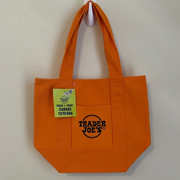 Trader Joe'S Handbags - Trader Joe’s Trick or Treat Canvas Tote Bag